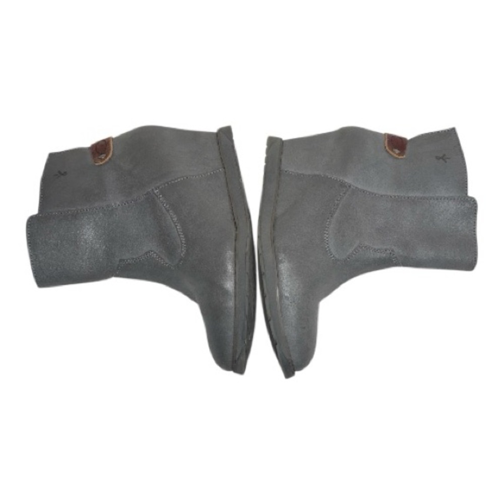 Emu Australia Gembrook Merino Wool Gray Ankle Boots Sz 7 - Picture 4 of 8